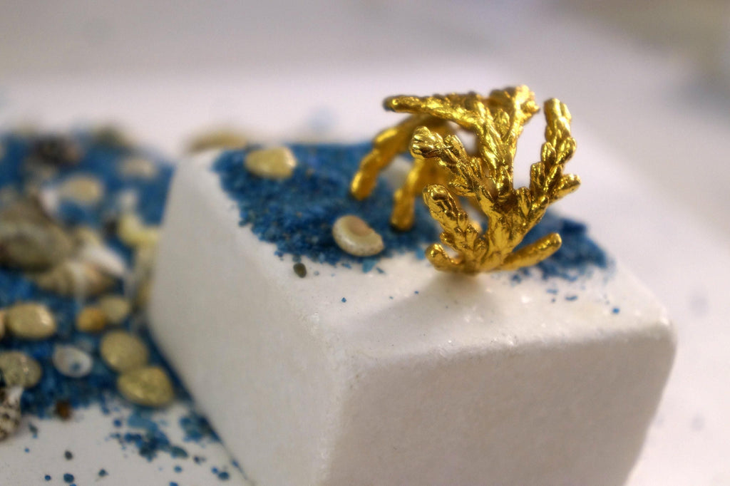 Gold Cypress Ring, 14K Gold-Plated Sterling Silver Band, Leaf Ring, Birthday Gift for Women, Gold and Silver Jewelry, Handmade Gift for Her-1