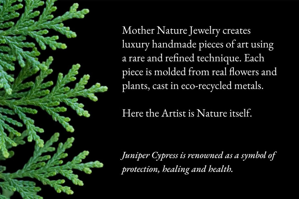 Gold Cypress Ring, 14K Gold-Plated Sterling Silver Band, Leaf Ring, Birthday Gift for Women, Gold and Silver Jewelry, Handmade Gift for Her-3