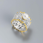 Ring Cor Arboris - Sterling Silver Tree Heart Ring