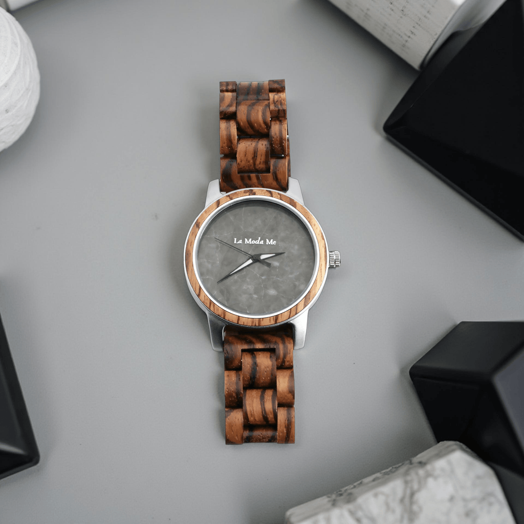 Watch Horizon - Eco-Friendly Walnut Wooden Timepiece-2