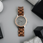 Watch Horizon - Eco-Friendly Walnut Wooden Timepiece-2