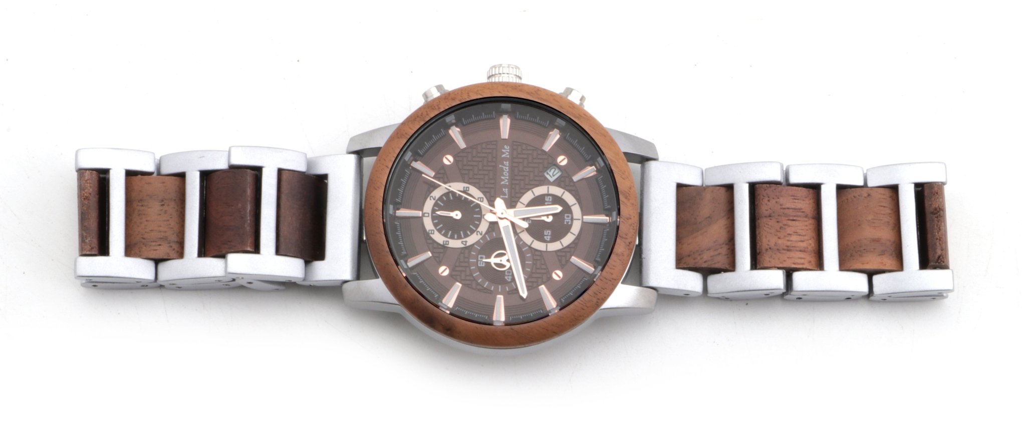 Watch Timberline Brown - Eco-Friendly Wooden Timepiece-4