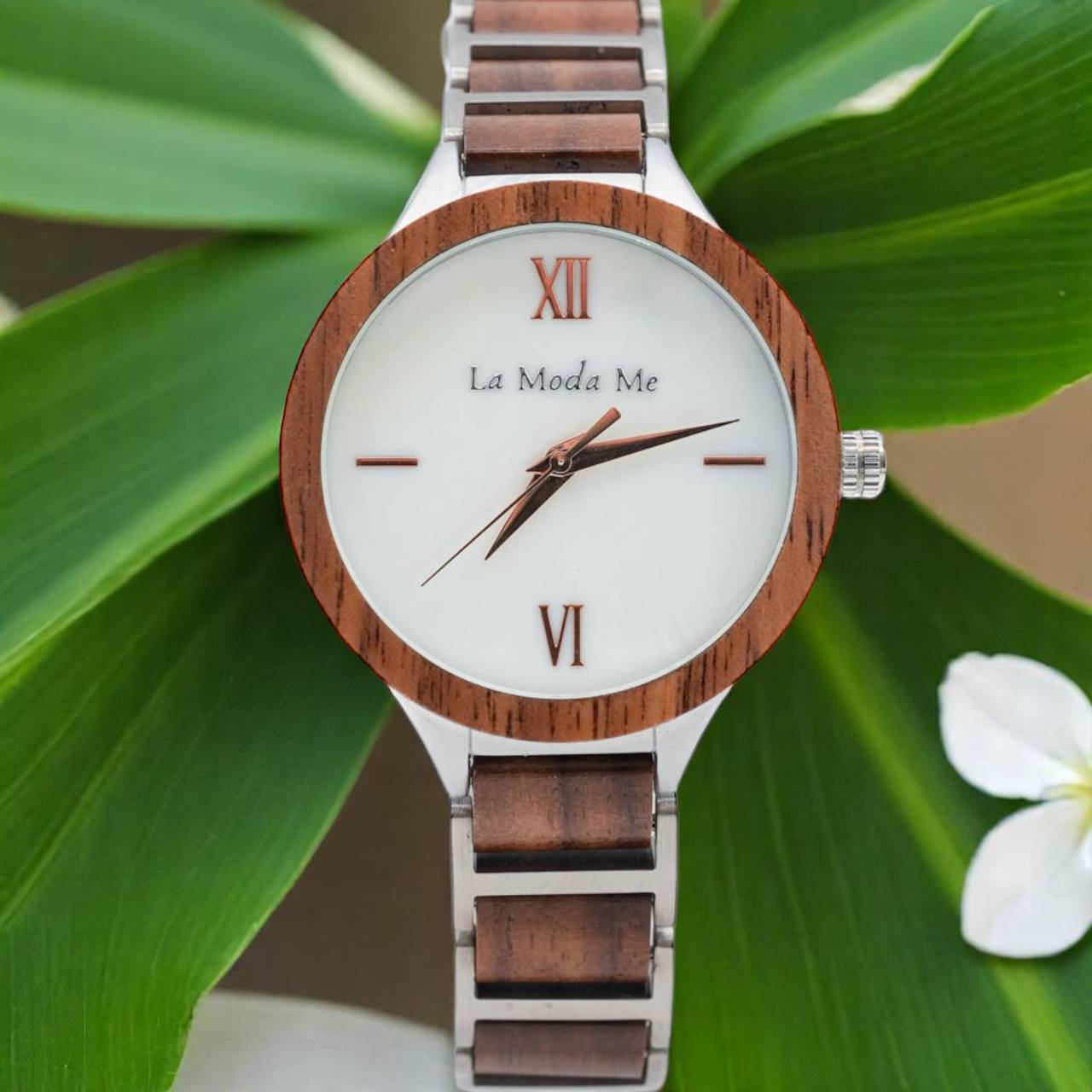 Watch Vita - Eco-Friendly Walnut & Alloy Elegant Women's Watch-0