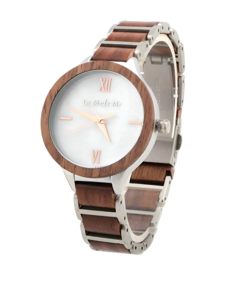 Watch Vita - Eco-Friendly Walnut & Alloy Elegant Women's Watch-3